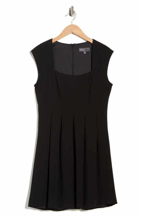 Julia Jordan Square Neck Flare Minidress