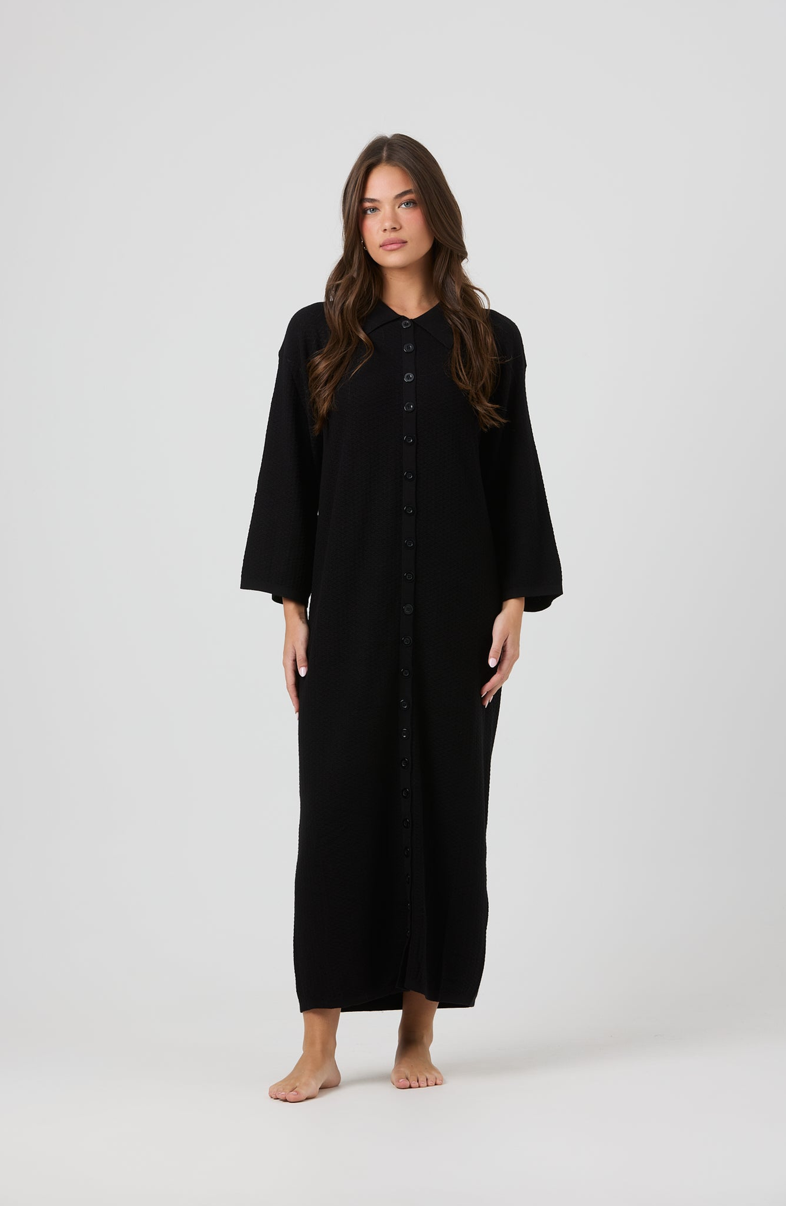 By Tess Collection Katie Dress In Black