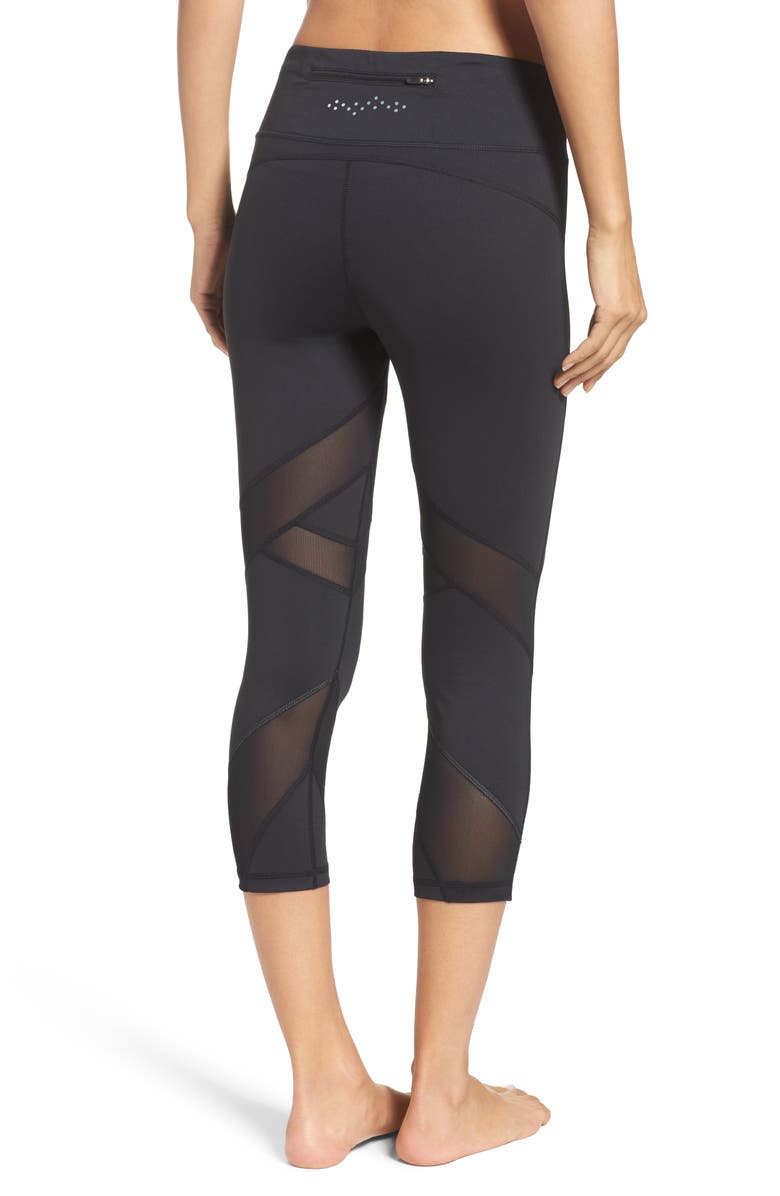 Zella Sprint Crop Leggings, Alternate, color,