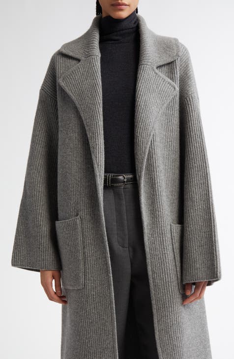 Grey designer coat clearance