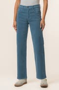 KUT from the Kloth Avery High Waist Ankle Straight Leg Corduroy Pants