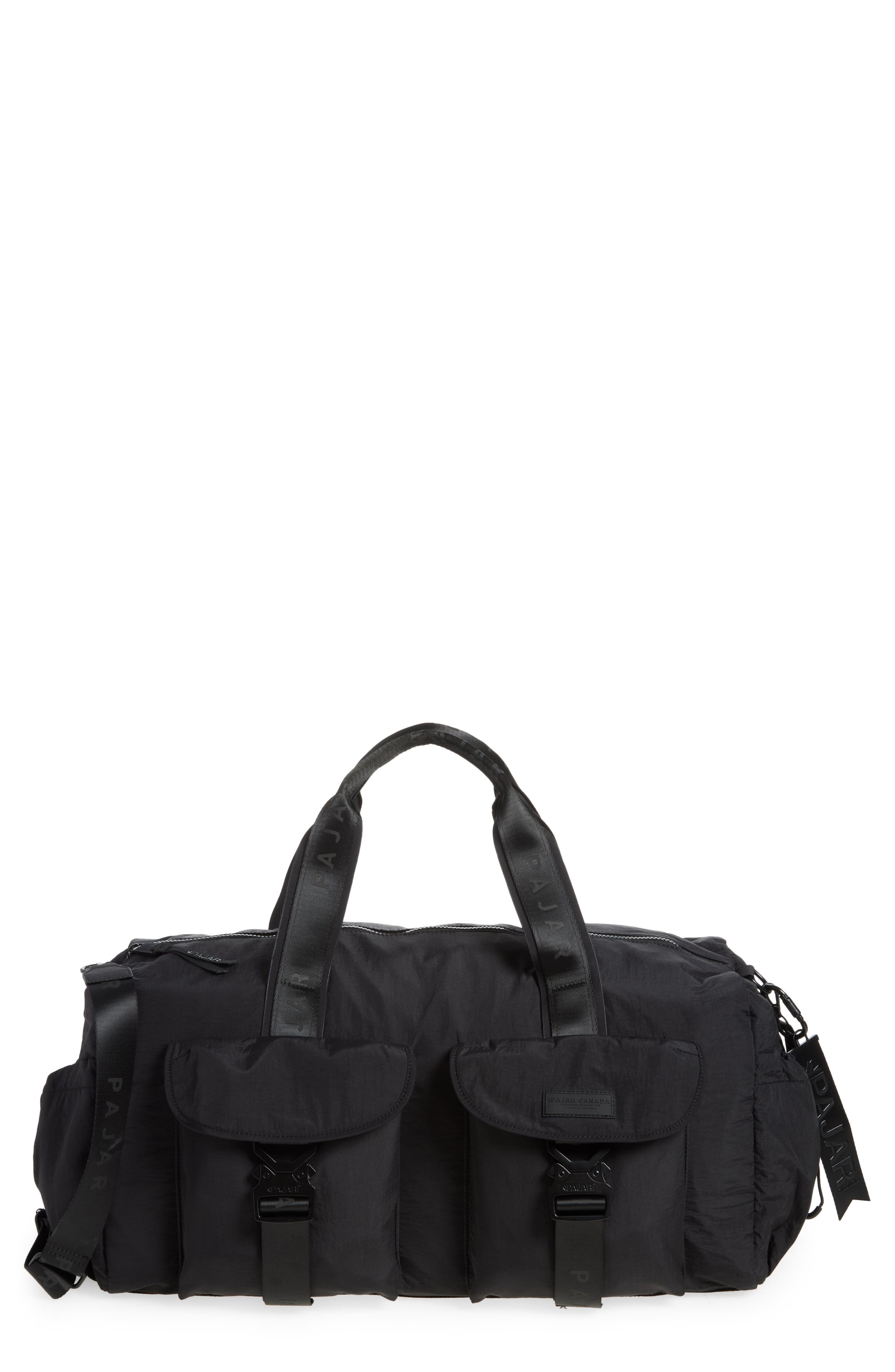 Pajar Parachute Nylon Duffle Bag, Main, color, 