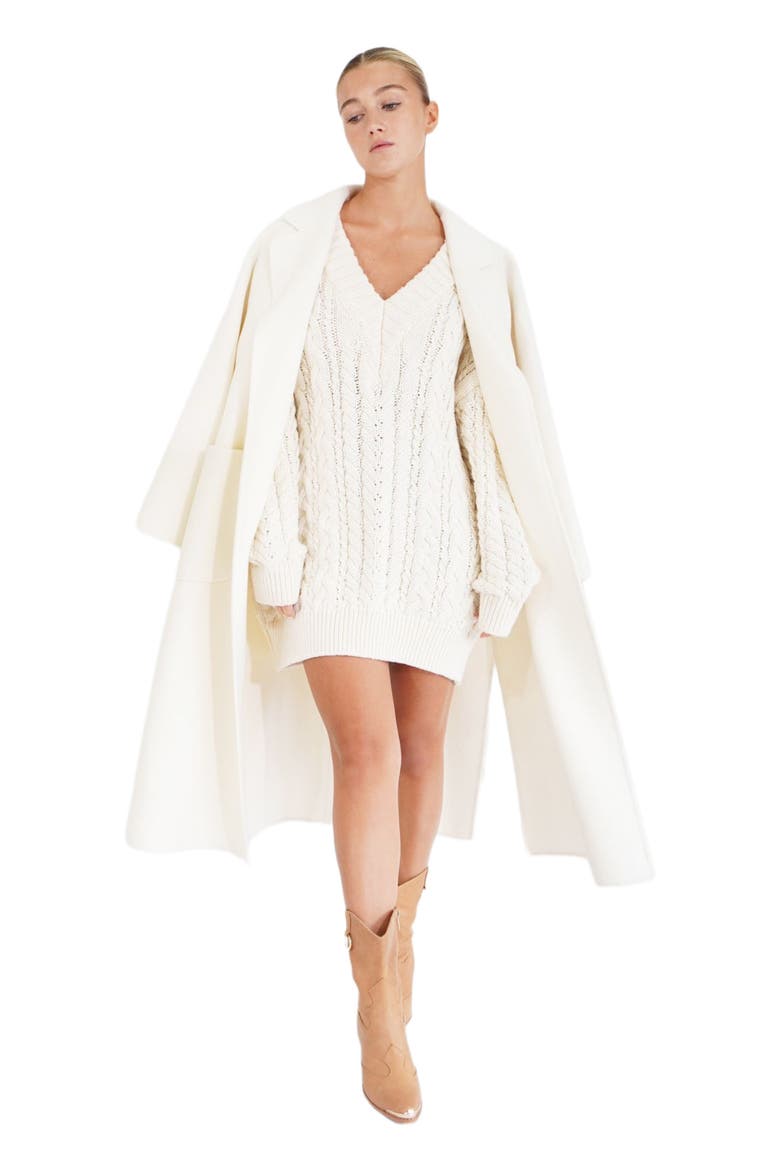 Still The One Chunky Oversize Knit, Main, color, Cream
