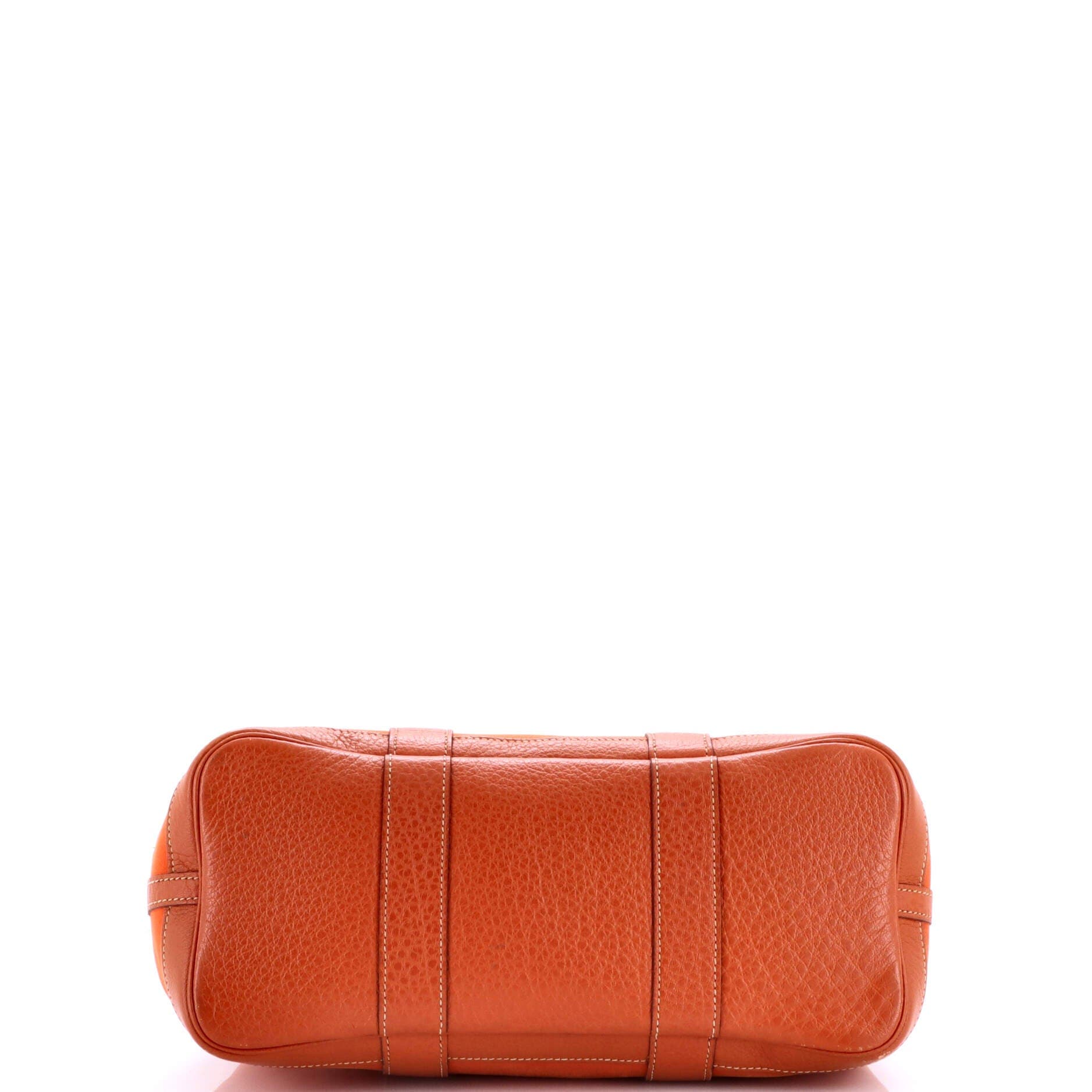 Pre-Owned Hermes Garden Party Tote Toile and Leather 30, Alternate, color, Potiron