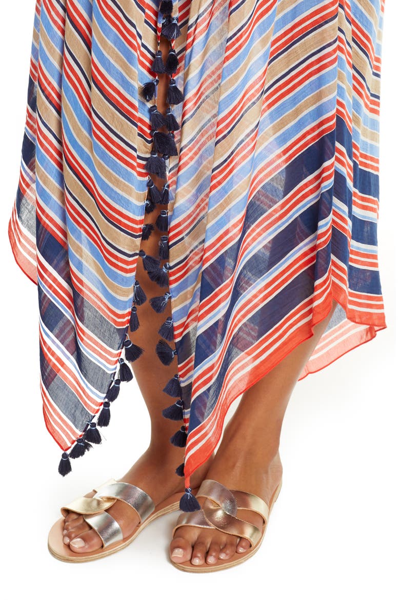 Beach to Street Cover-Up Dress, Alternate, color, MULTI