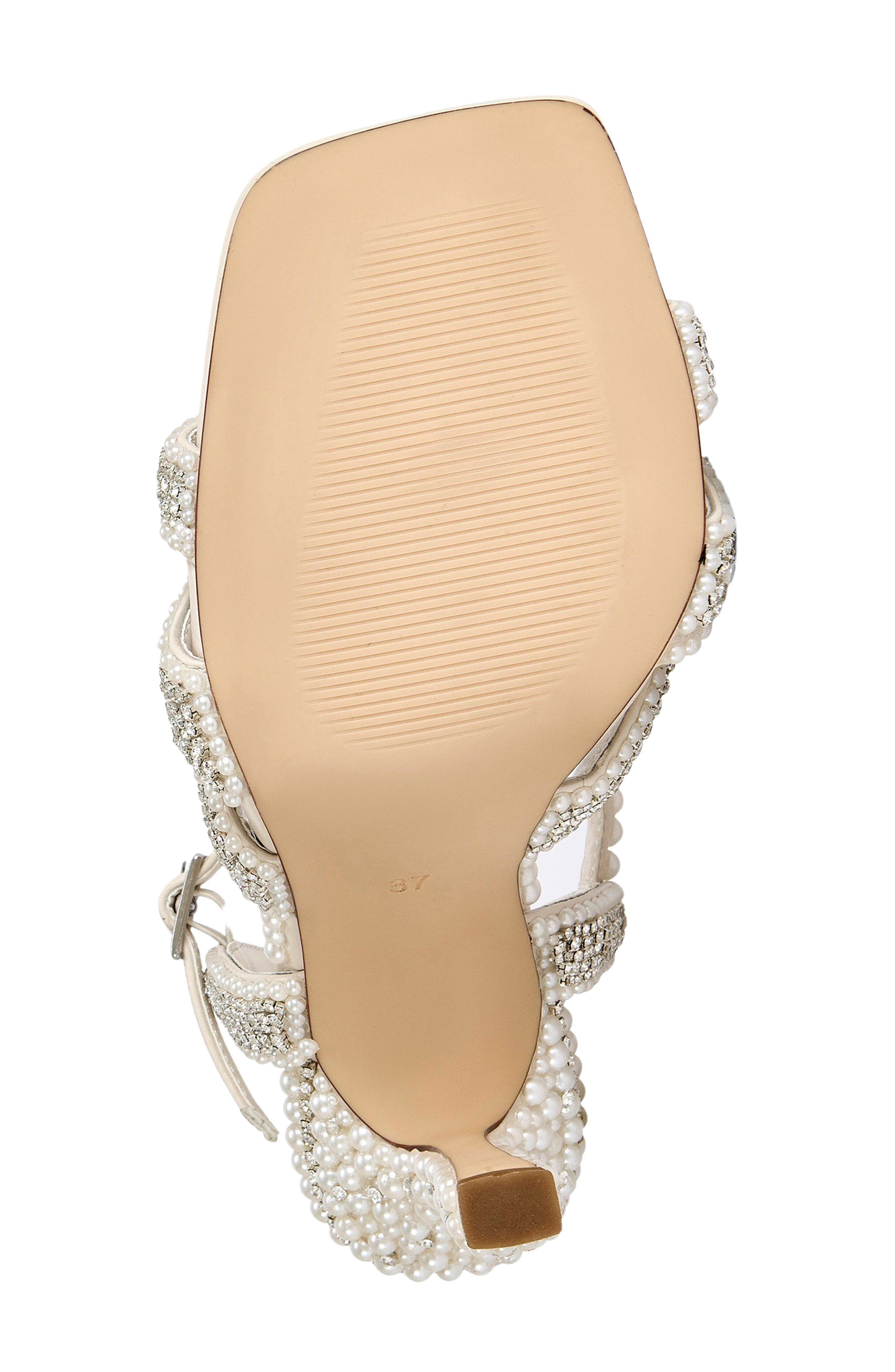 AZALEA WANG Elara Ankle Strap Sandal, Alternate, color, 