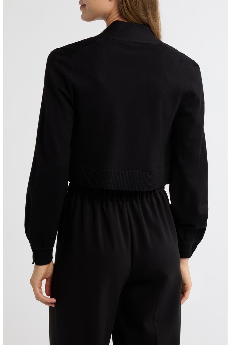 Kissing Front Shrug, Alternate, color, ANNE BLACK