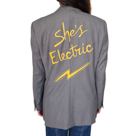 Shes Electric Grey Blazer