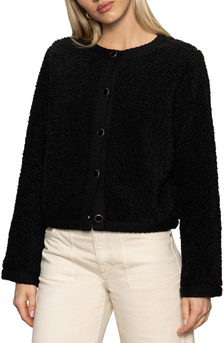 Sanctuary Cozy Textured Cardigan, Alternate, color,