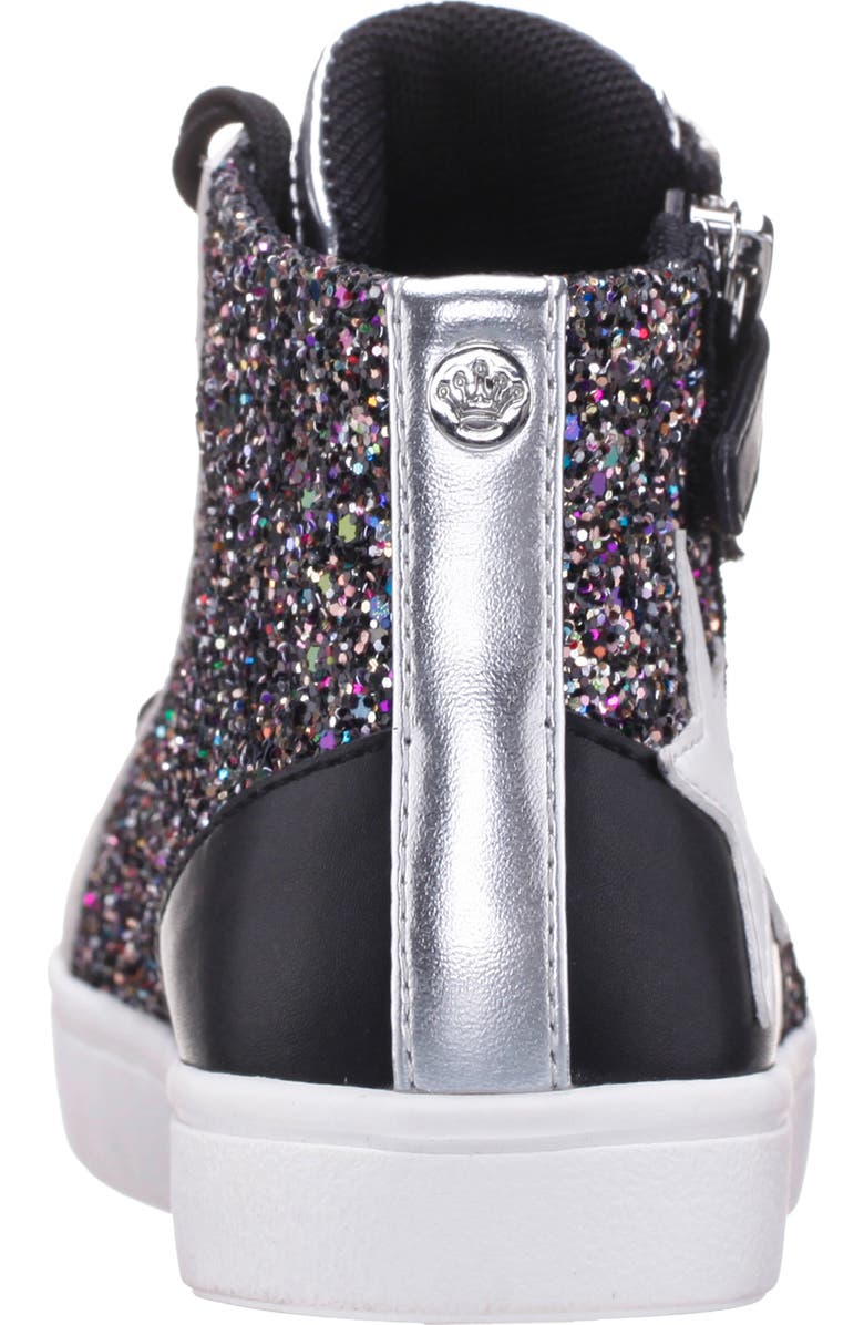 Nina Kids' Yuti High Top Sneaker, Alternate, color, Multi Glitter