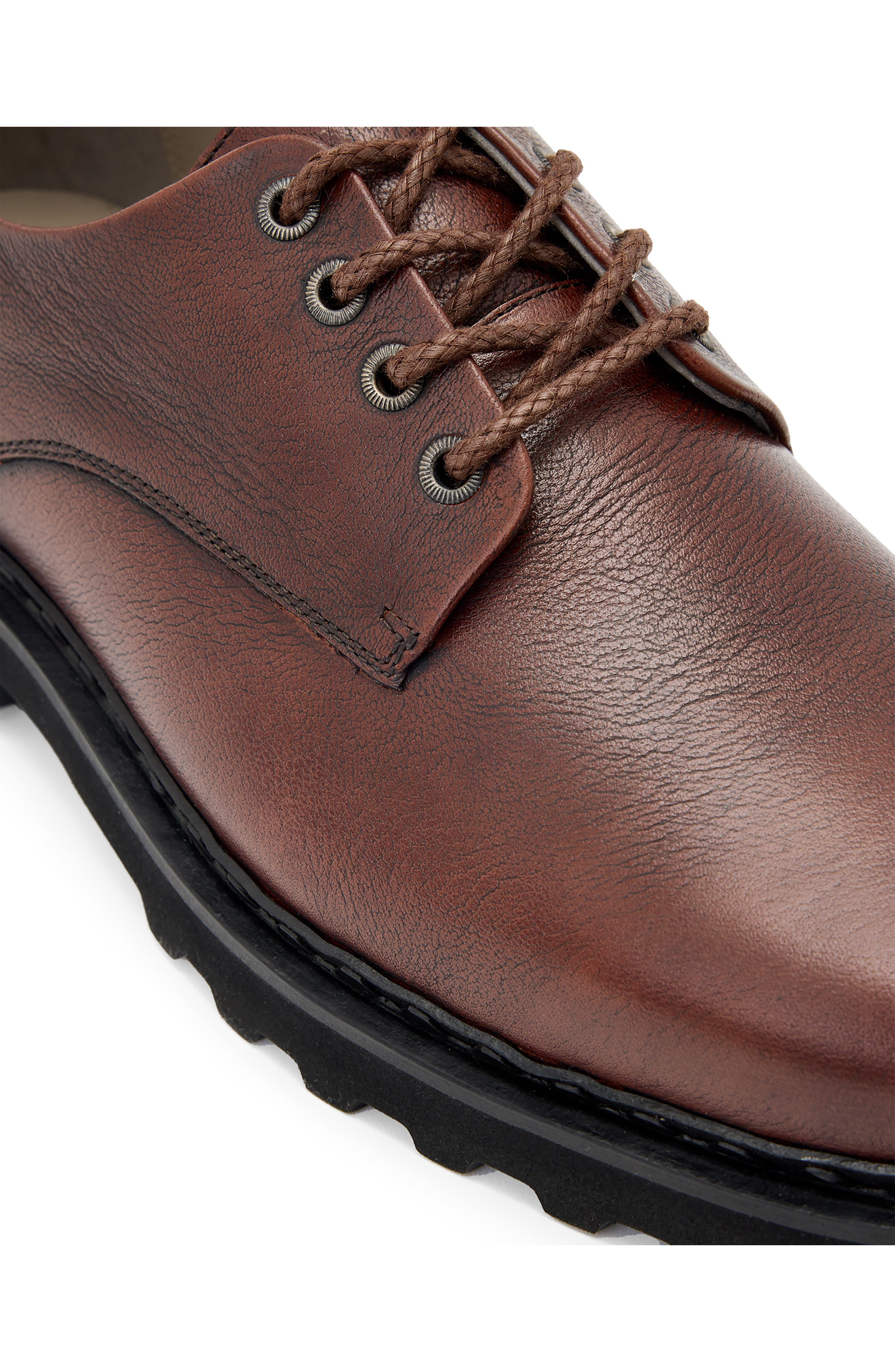 AllSaints Skiff Derby, Alternate, color, Chestnut Brown