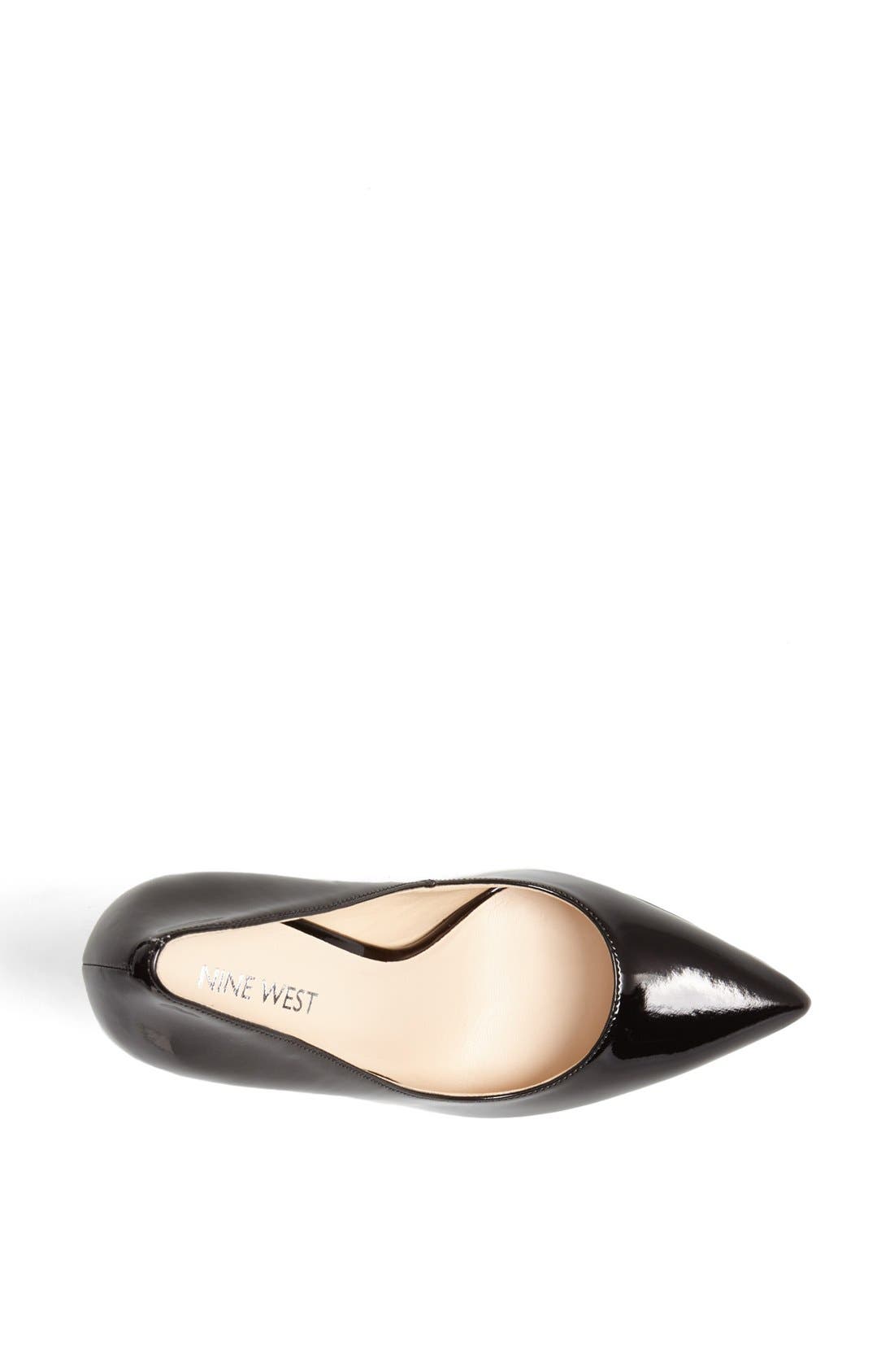 'Tatiana' Pump, Alternate, color, BLACK