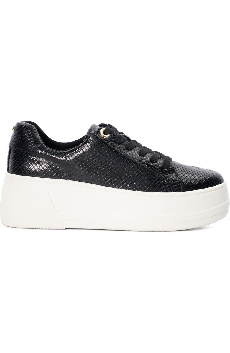 Dune London Episode Platform Sneaker, Alternate, color, Black