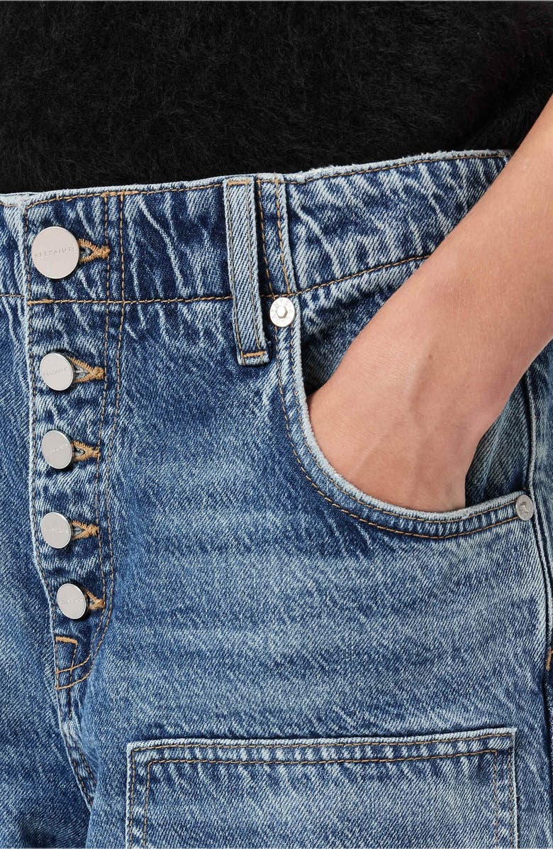 AllSaints Tay Wide Leg Carpenter Jeans, Alternate, color, Vintage Indigo