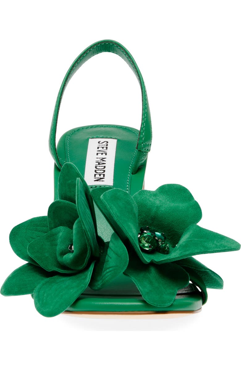 Steve Madden Farrie Flower Slingback Sandal, Alternate, color,