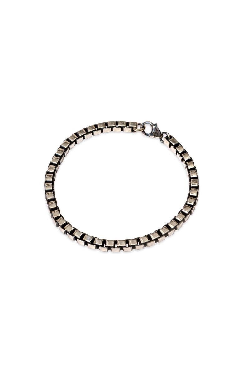 LOUPN Box Chain Bracelet, Alternate, color, Silver