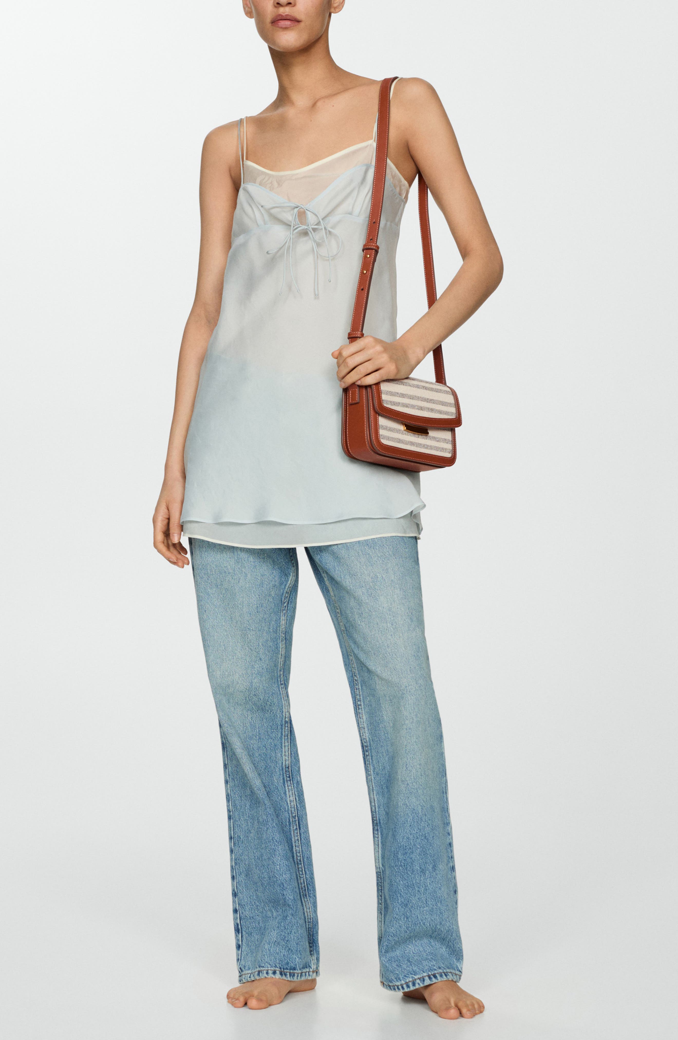 MANGO Flap Crossbody Bag, Alternate, color, 