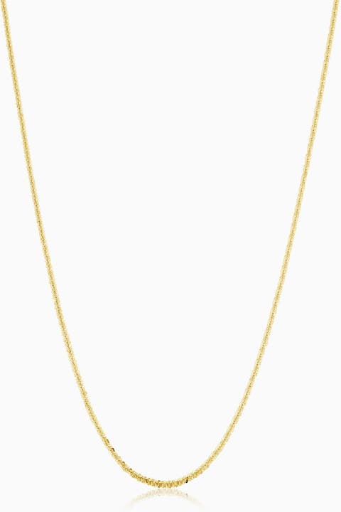 14K Gold Shimmer Adjustable Chain