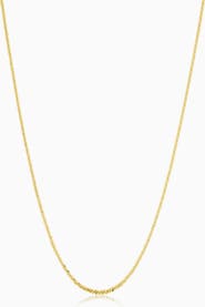 Oradina 14K Gold Shimmer Adjustable Chain