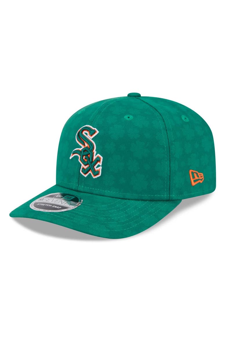New Era Men's New Era Kelly Green Chicago White Sox St. Patrick's Day 9SEVENTY Adjustable Hat, Main, color, 