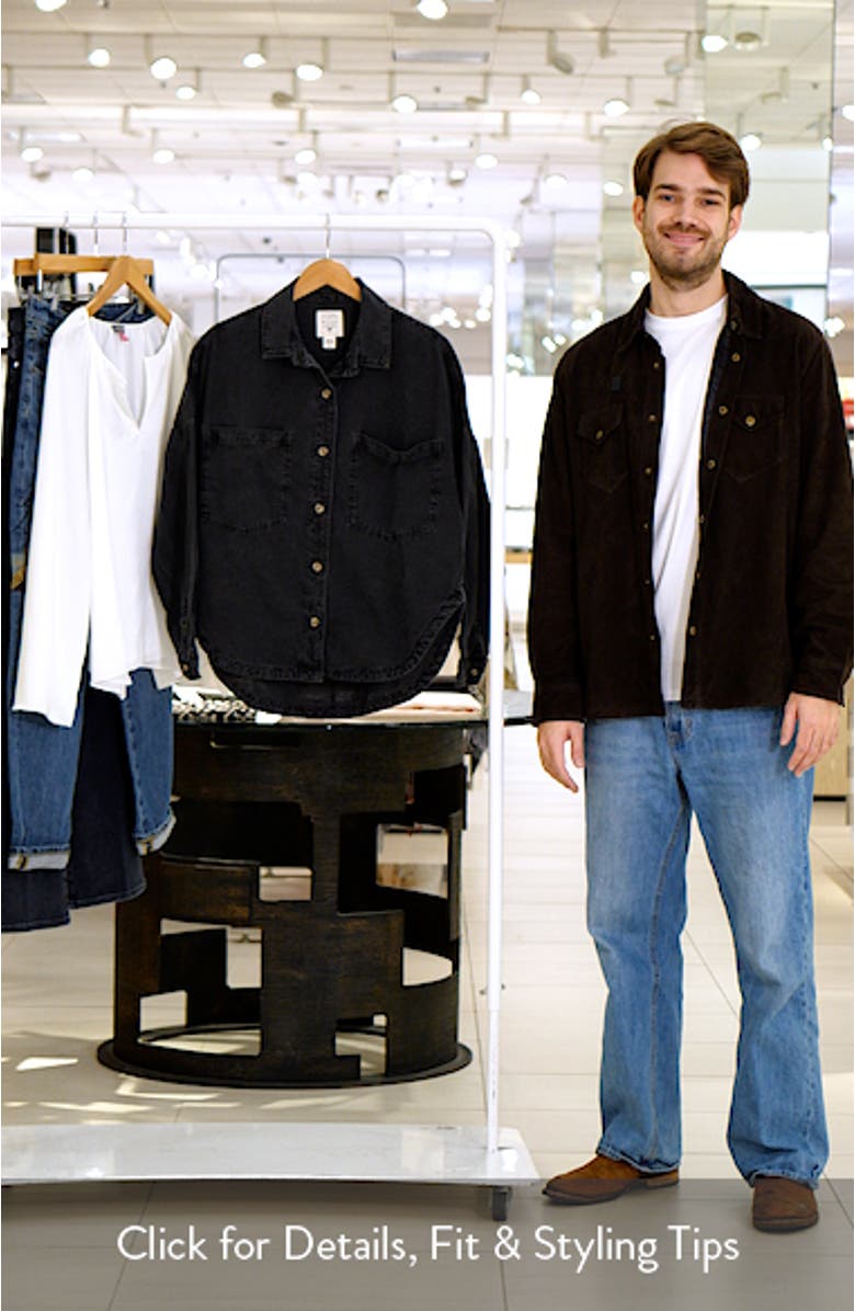 Stoked on You Oversize Cotton Button-Up Shirt, sales video thumbnail