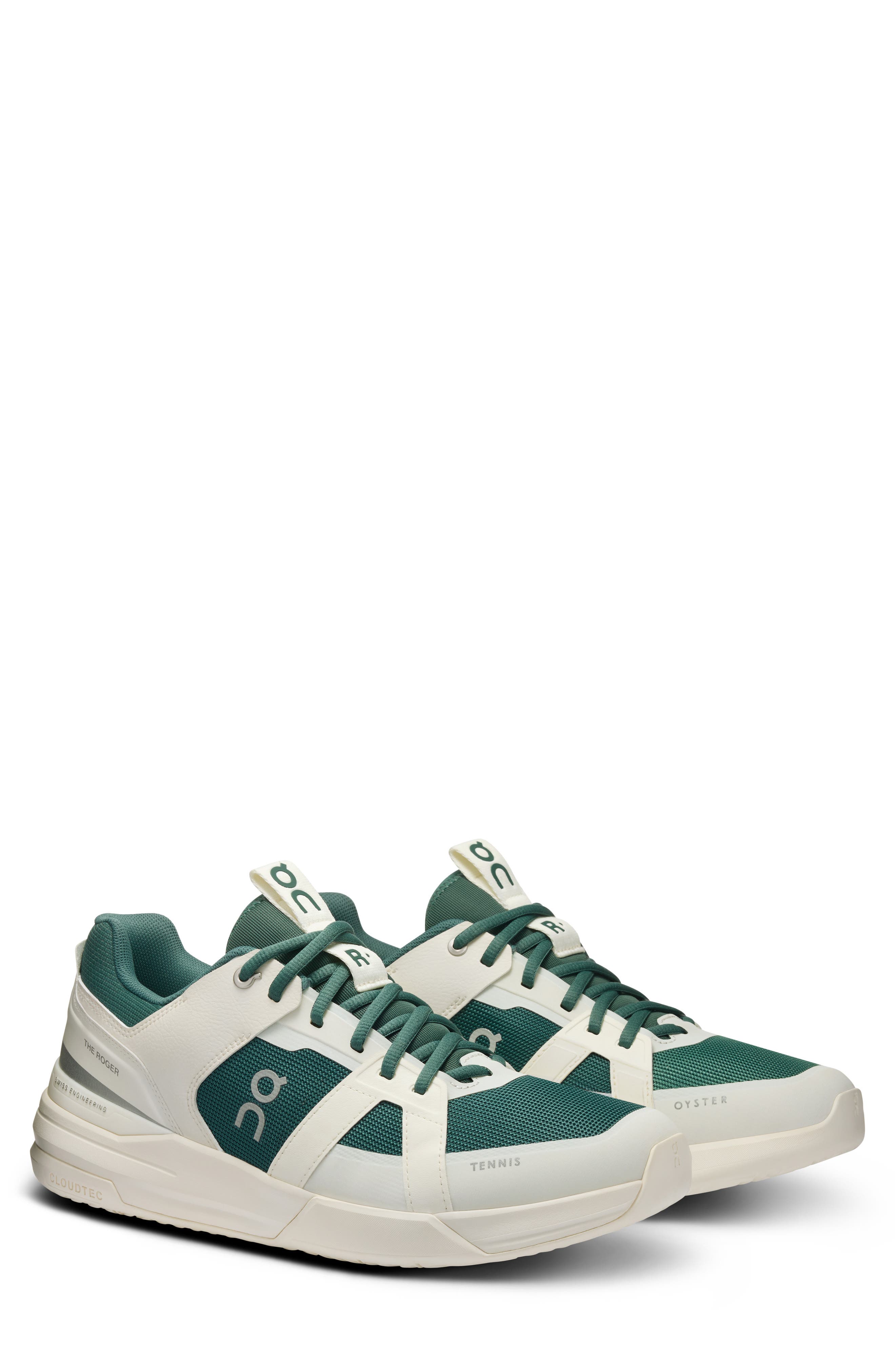 On Oyster Tennis Club x On Roger Clubhouse Pro Tennis Sneaker, Main, color, 