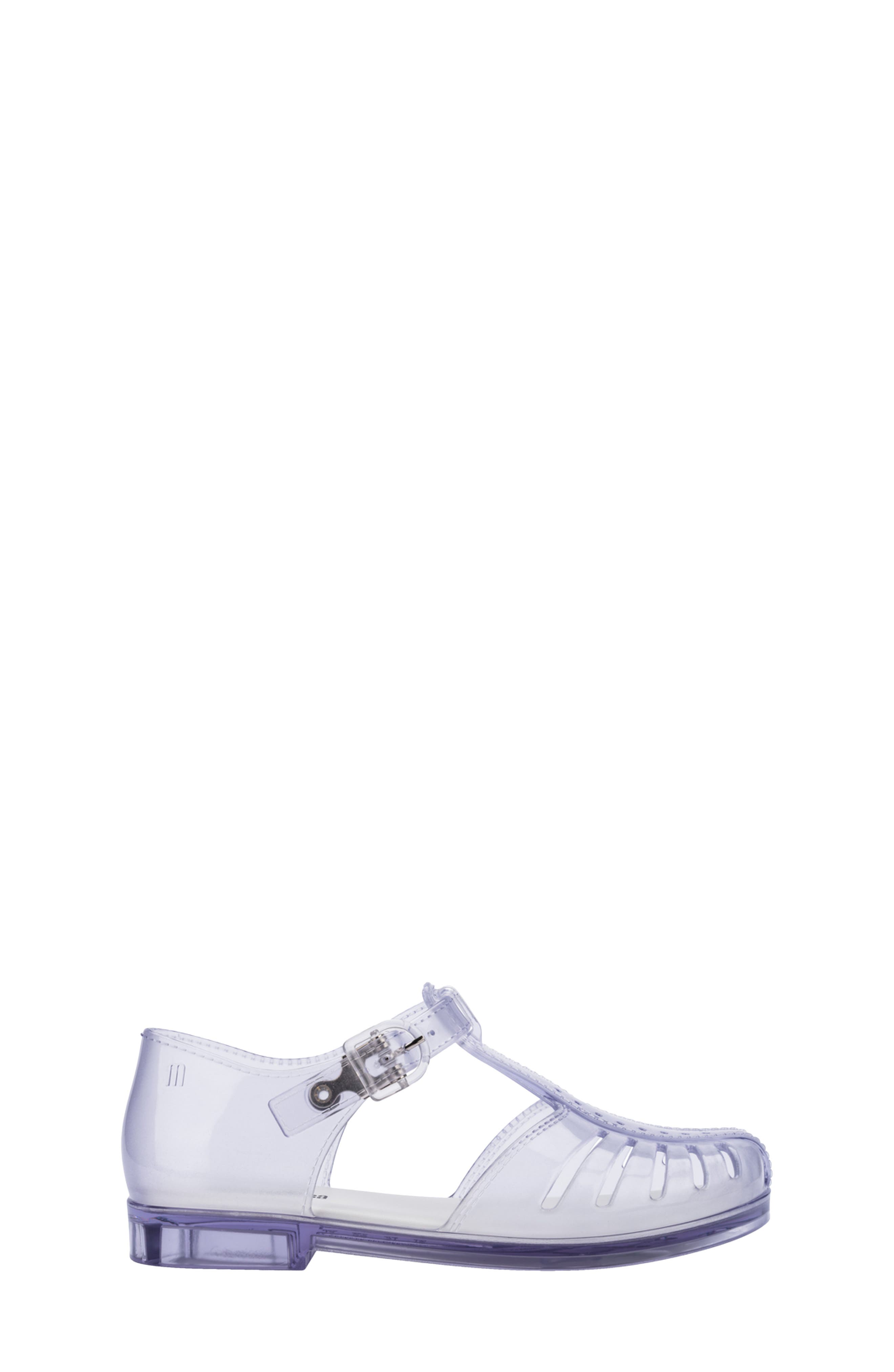 Kids' Aranha Fisherman Sandal, Alternate, color, CLEAR/ WHITE