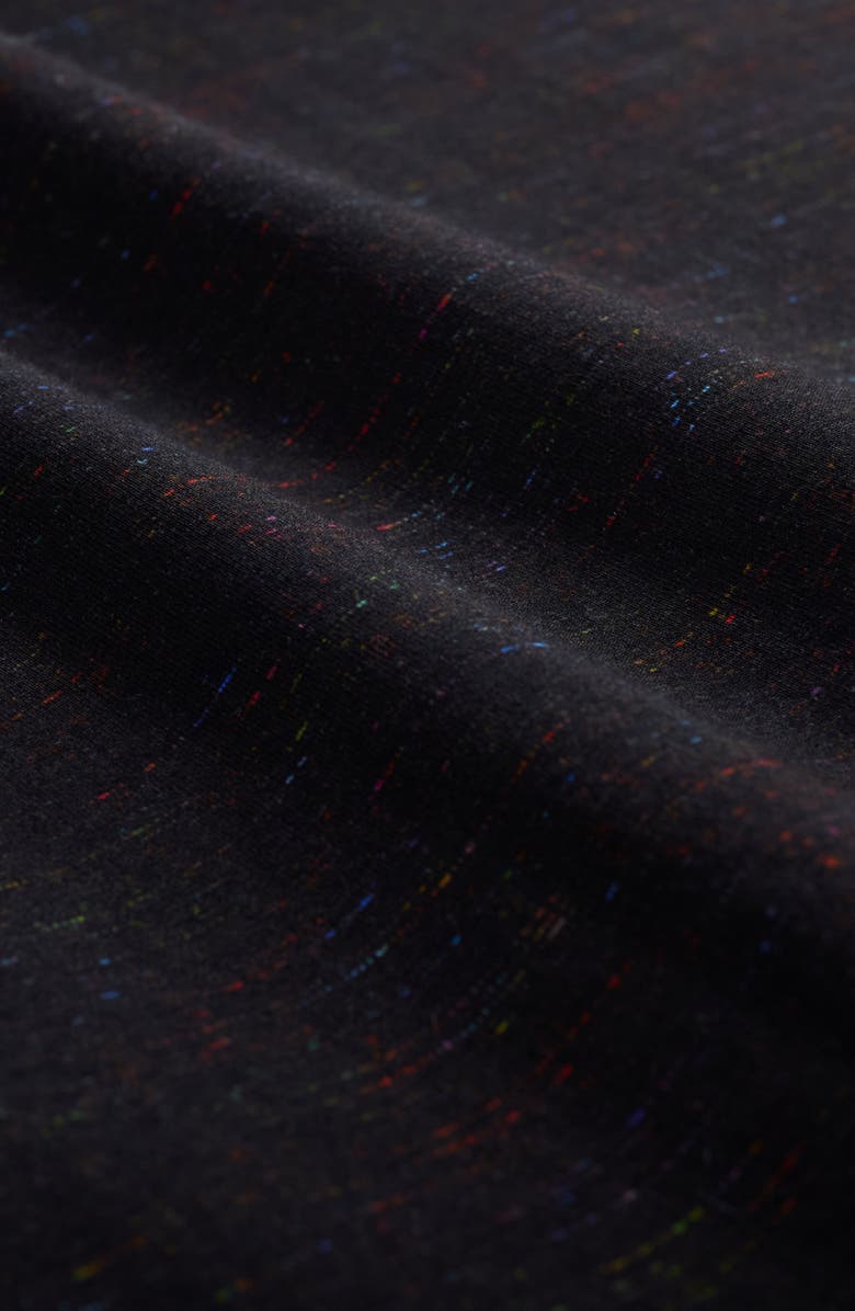 Bugatchi Devon OoohCotton<sup>®</sup> Mélange Button-Up Shirt, Alternate, color, Black