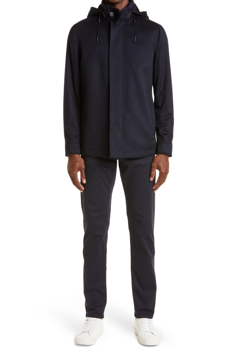 City Fit Stretch Cotton Pants, Alternate, color, NAVY