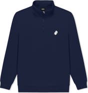 Dalix Mens Ghost Quarter Zip Pullover