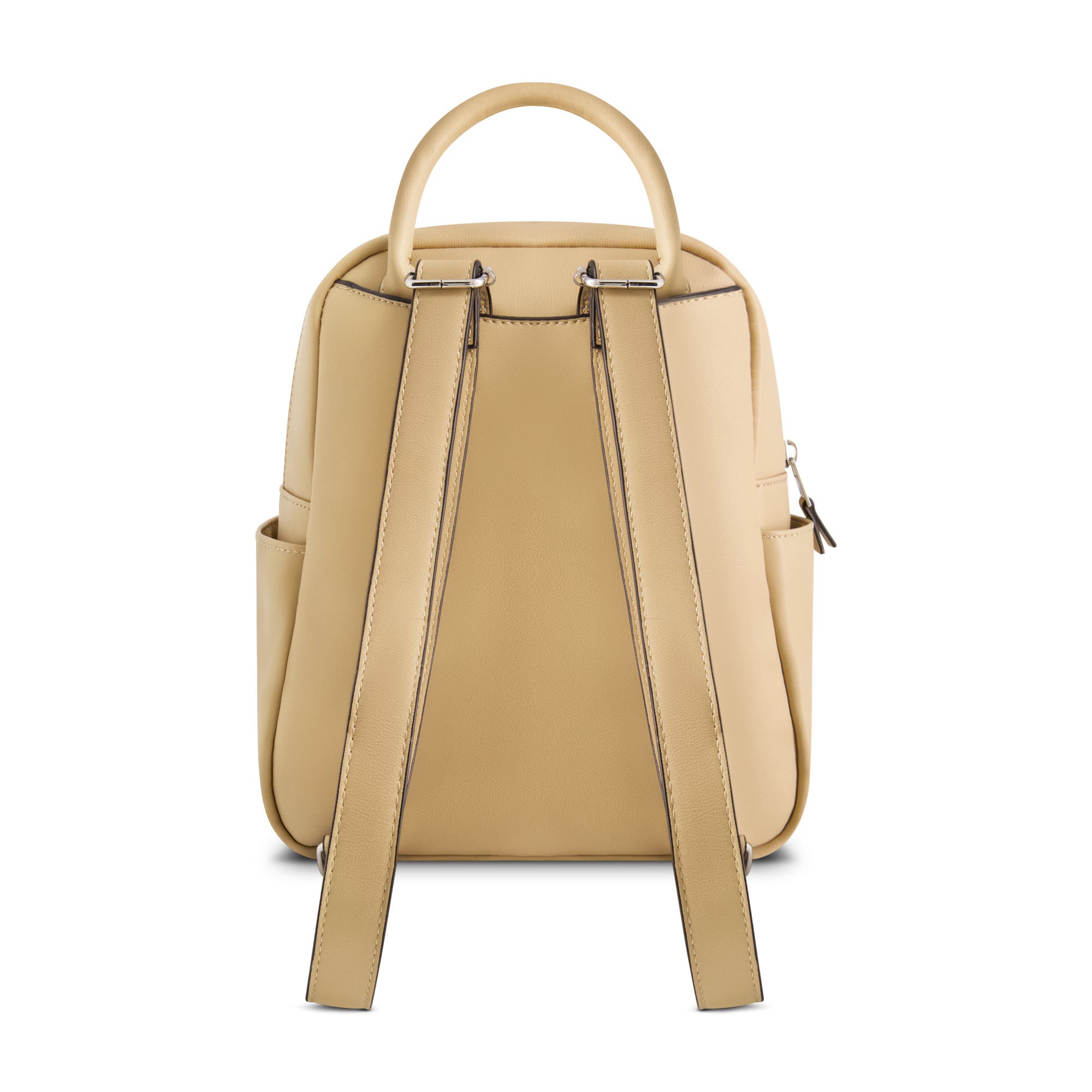 Studded Horseshoe Mini Backpack, Alternate, color, CAMEL