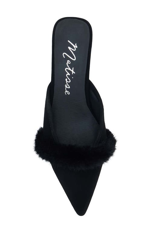 Matisse Kellan Pointed Toe Mule In Black