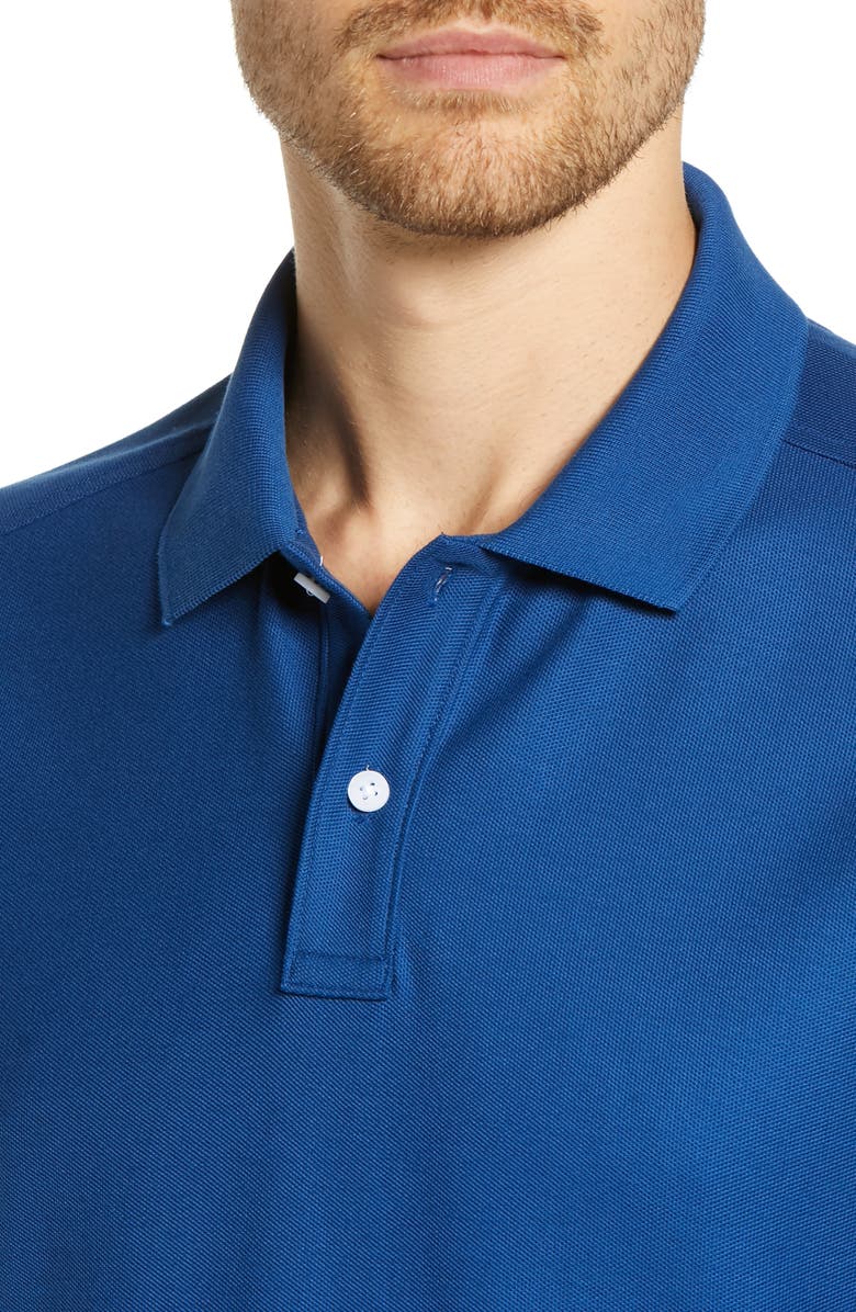NORDSTROM MEN'S SHOP Regular Fit Piqué Polo, Alternate, color, 