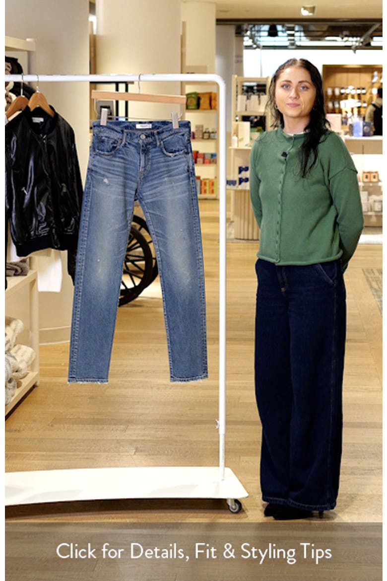 Linden Slim Straight Leg Jeans video