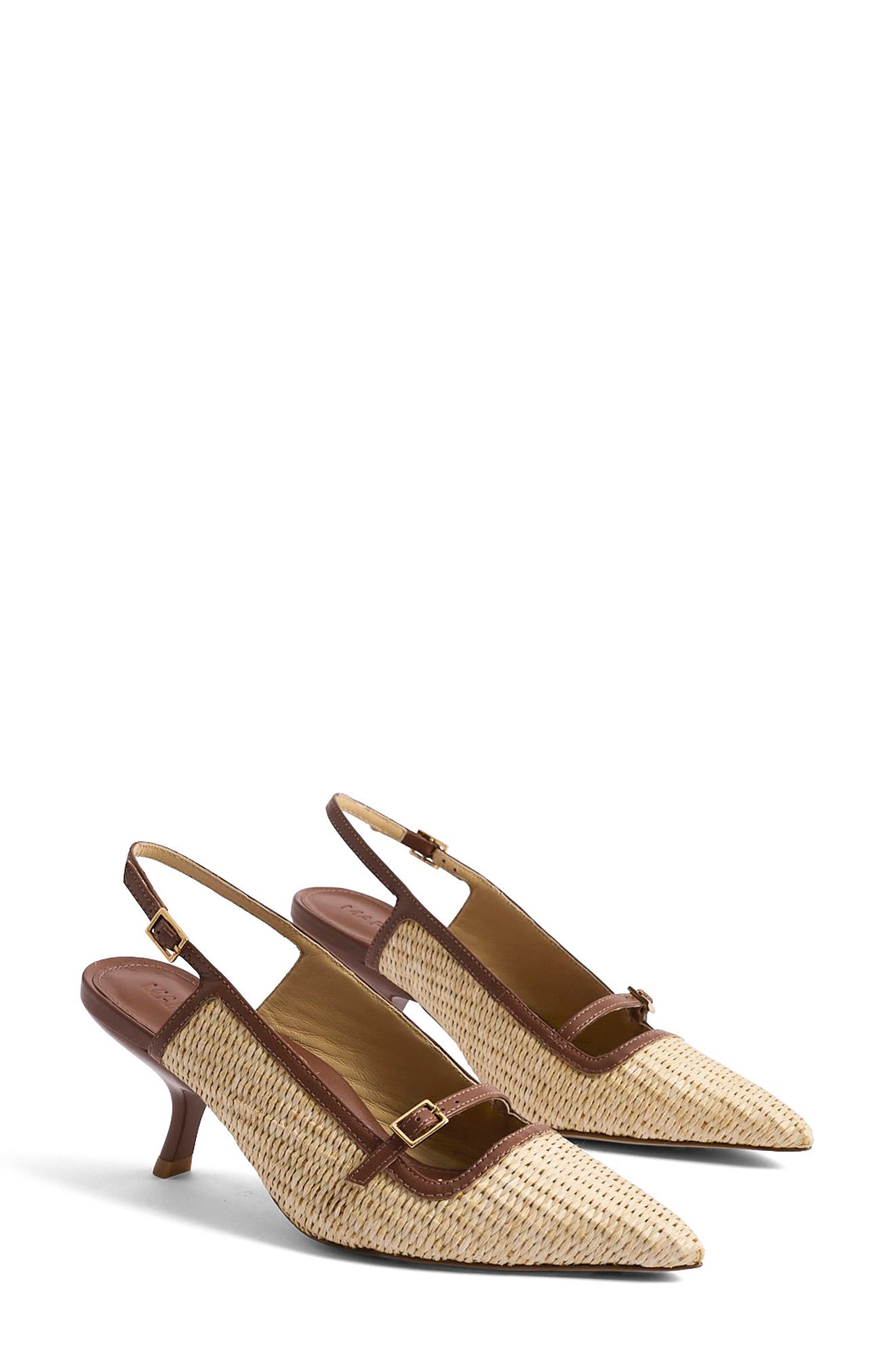 MARION PARKE Melissa Pointed Toe Slingback Pump, Main, color, 