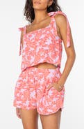 Roxy Sunny Adelaide Floral Crop Tank