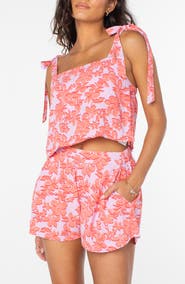Roxy Sunny Adelaide Floral Crop Tank