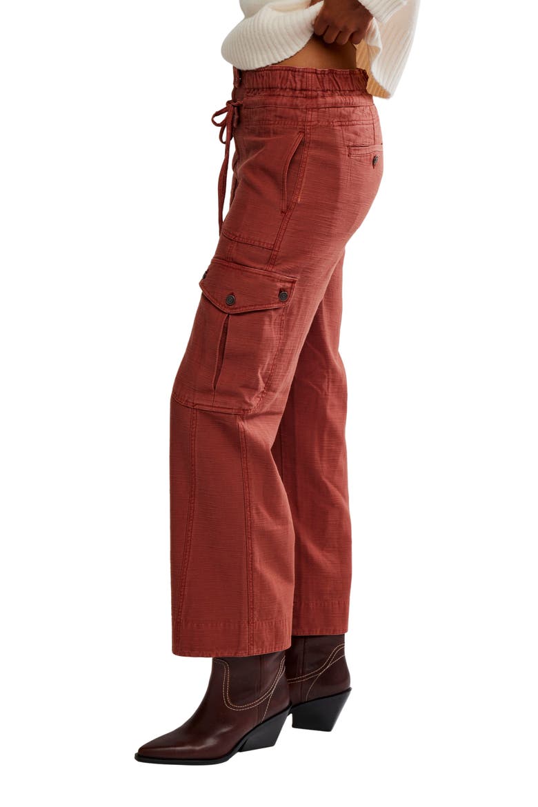 Park Ave Cotton Cargo Pants, Alternate, color, SPICED RUM