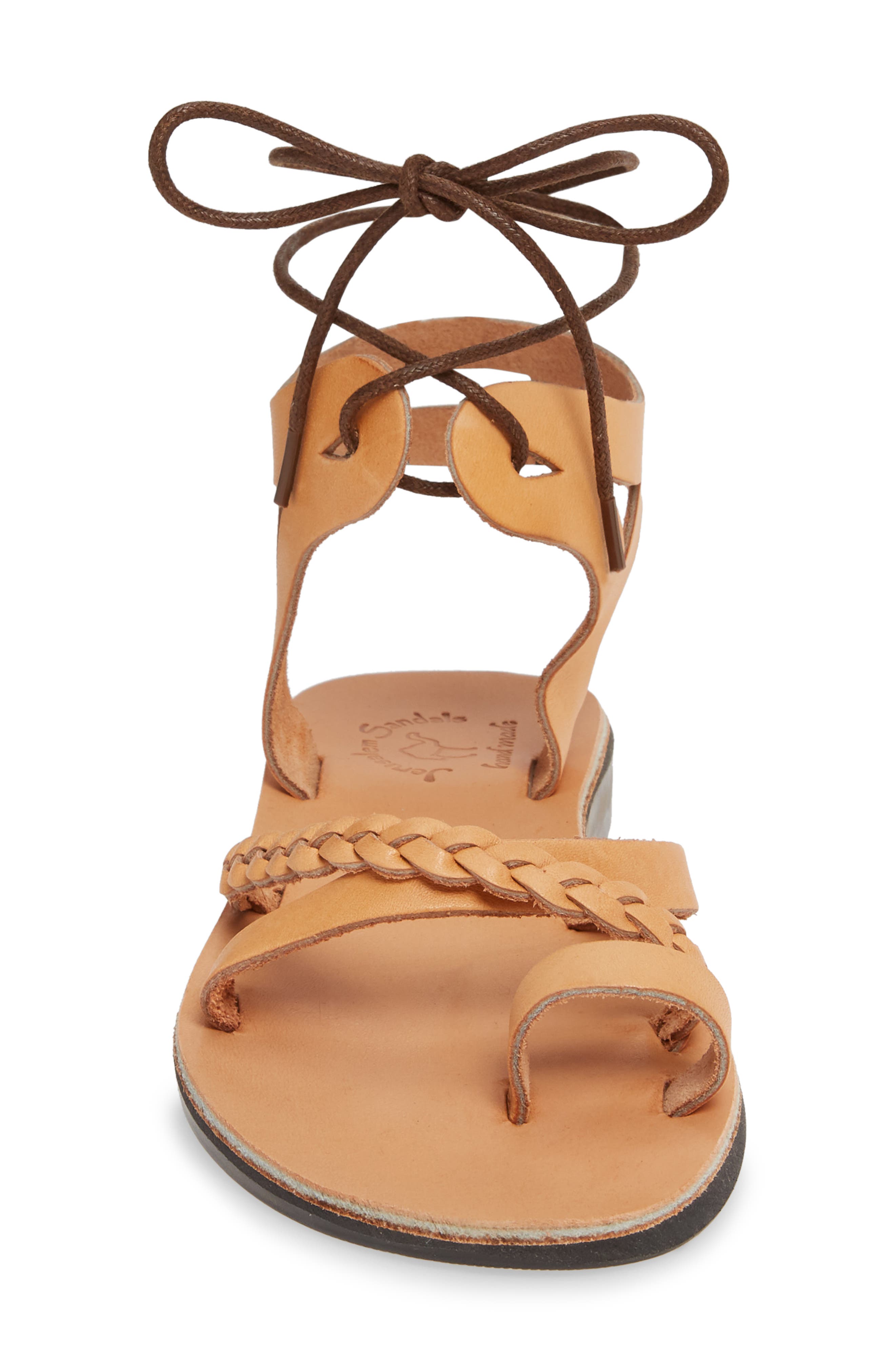 Jerusalem Sandals Ramah Wraparound Sandal, Alternate, color, 