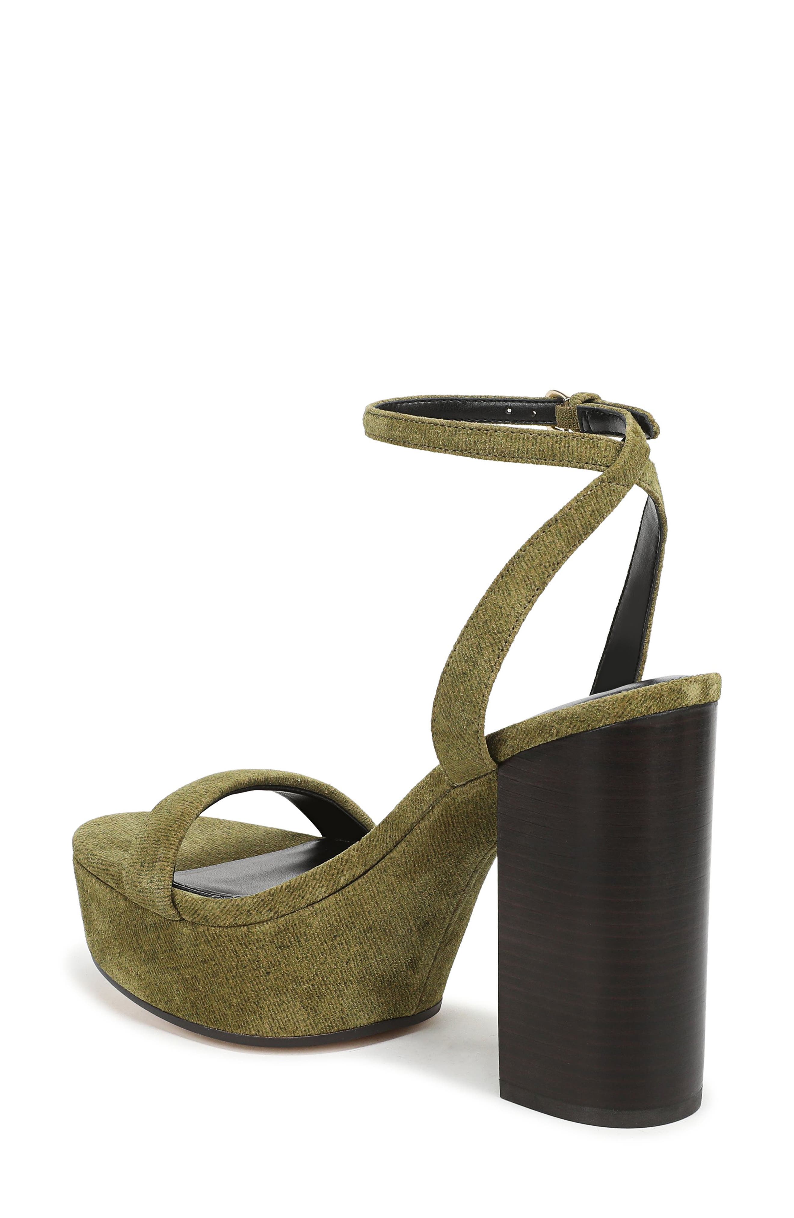 Ruby Ankle Strap Platform Sandal, Alternate, color, LEMONGRASS