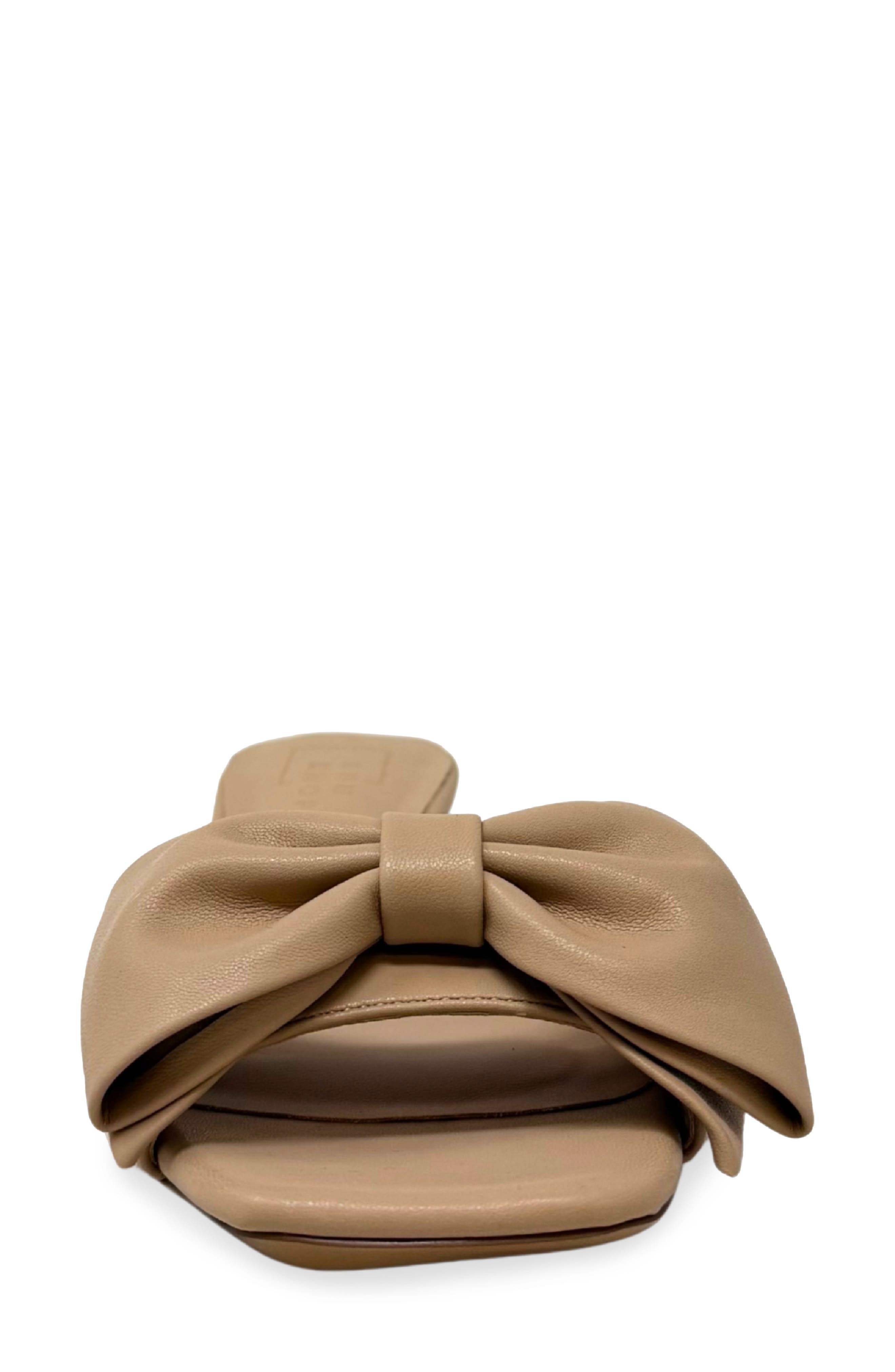 Ella Kitten Heel Slide Sandal, Alternate, color, TAN
