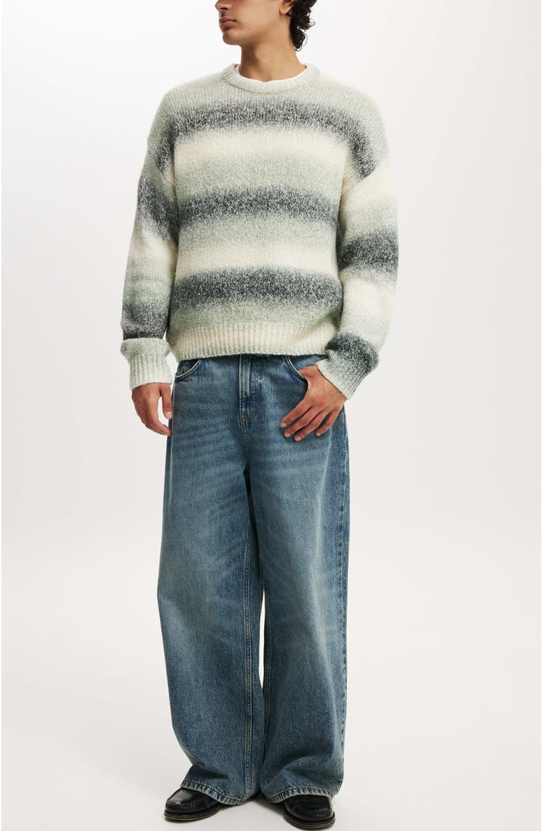 Cotton On Men
s Ombre Crew Knit, Alternate, color,