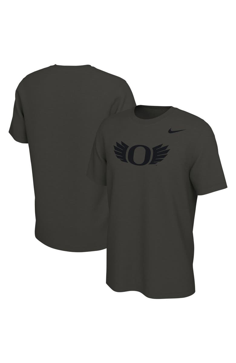 Nike Men's Nike Olive Oregon Ducks Wings T-Shirt, Alternate, color, 