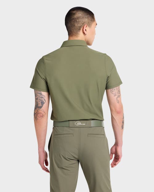 Blanco Clothing Golf Polo Classic In Green