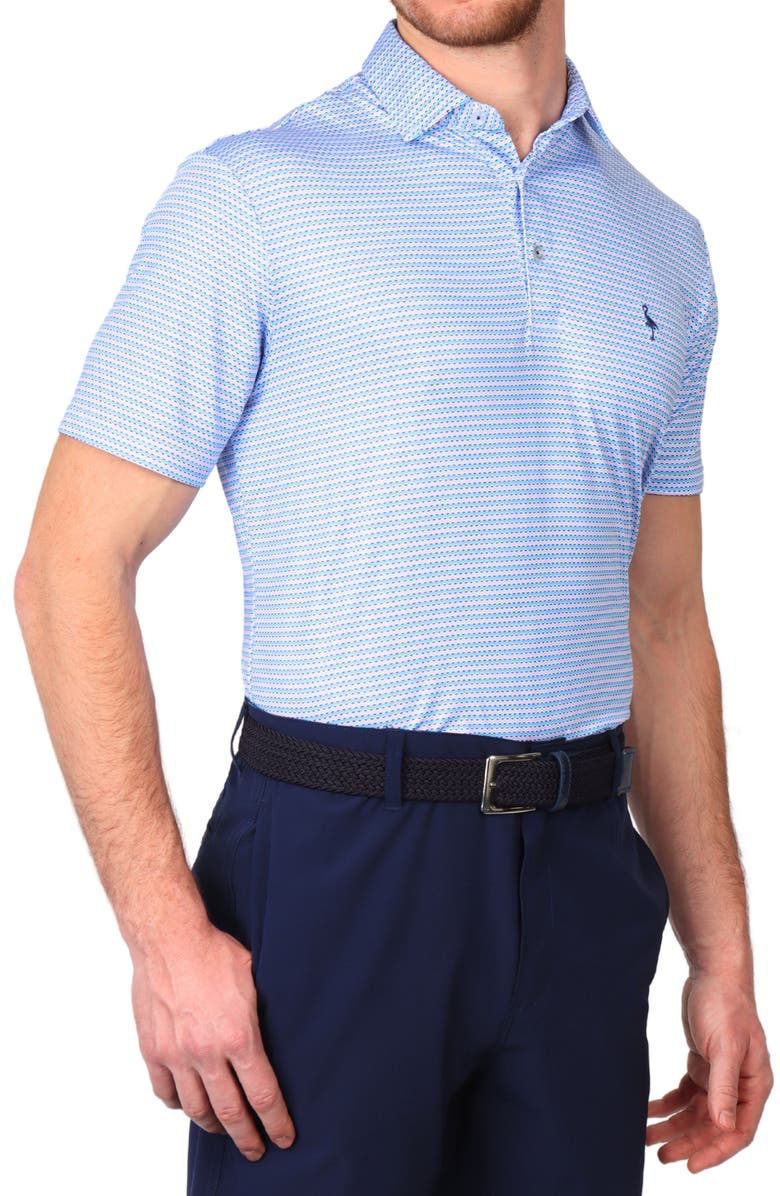 TailorByrd Triton Stripe Performance Polo, Alternate, color,