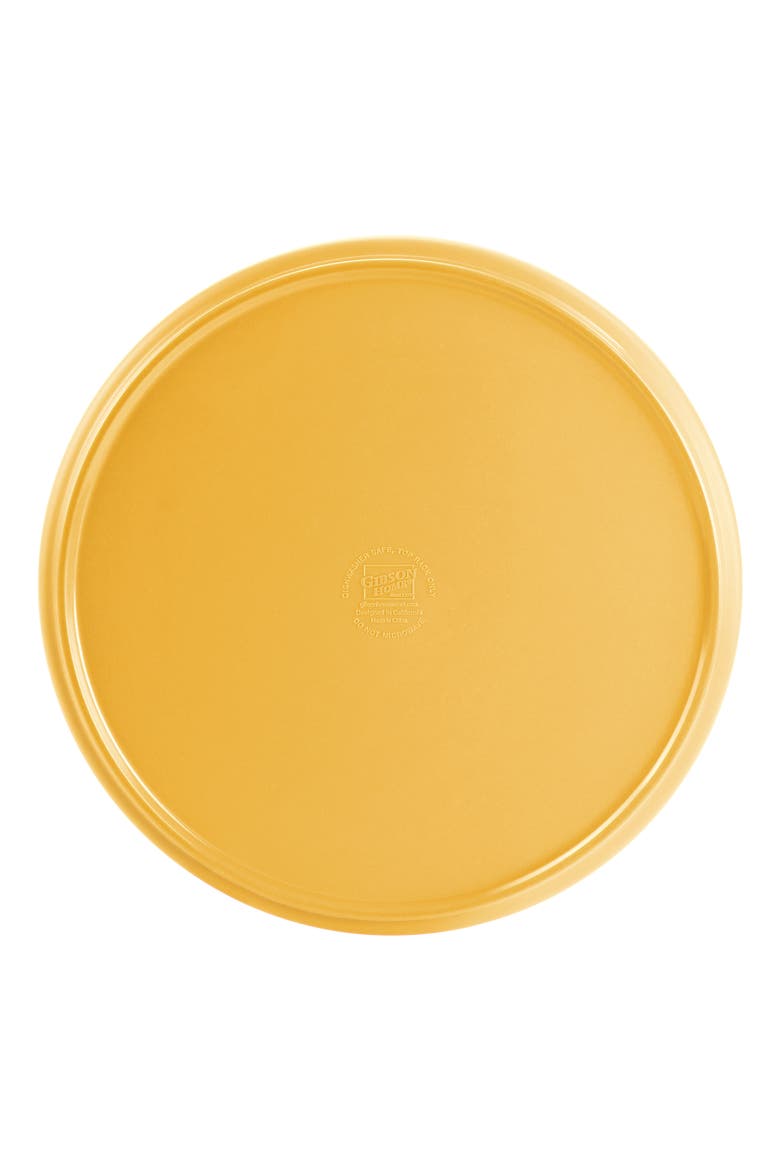 Canyon Crest 12 Piece Round Melamine Dinnerware Set, Alternate, color, Yellow