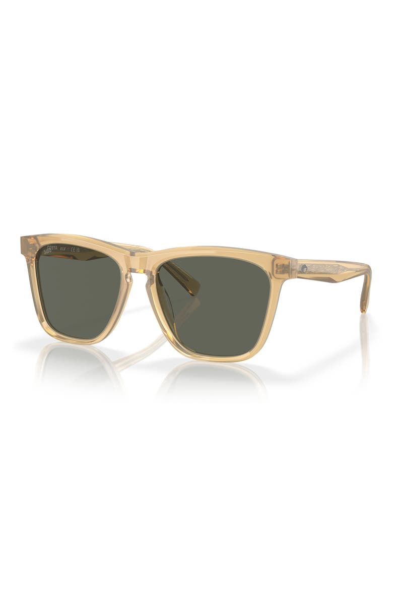 Ulu 56mm Square Sunglasses, Alternate, color, SUN CORAL/ GRAY