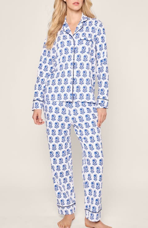 Print Pima Cotton Pajamas