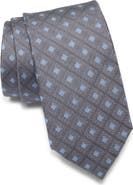 Nordstrom Calabra Neat Geometric Jacquard Silk Tie