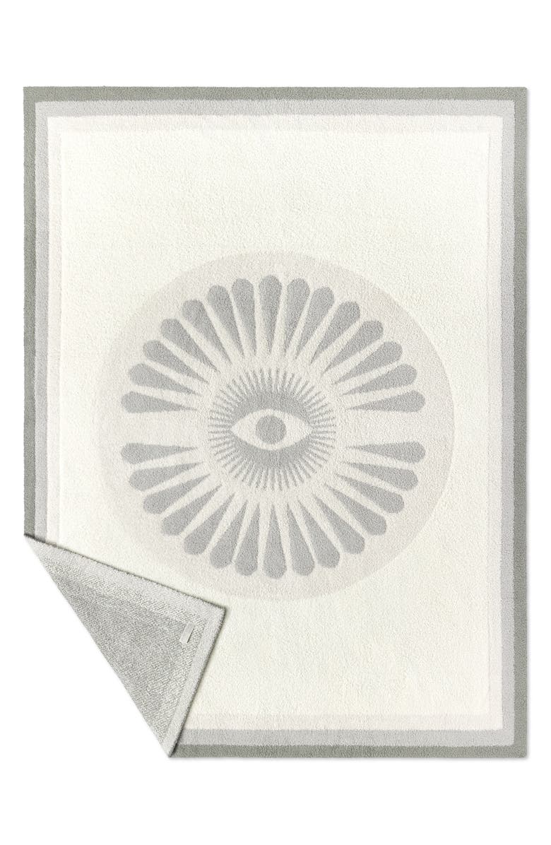 Barefoot Dreams<sup>®</sup> Visionary CozyChic<sup>®</sup> Throw Blanket, Alternate, color, Cream Multi